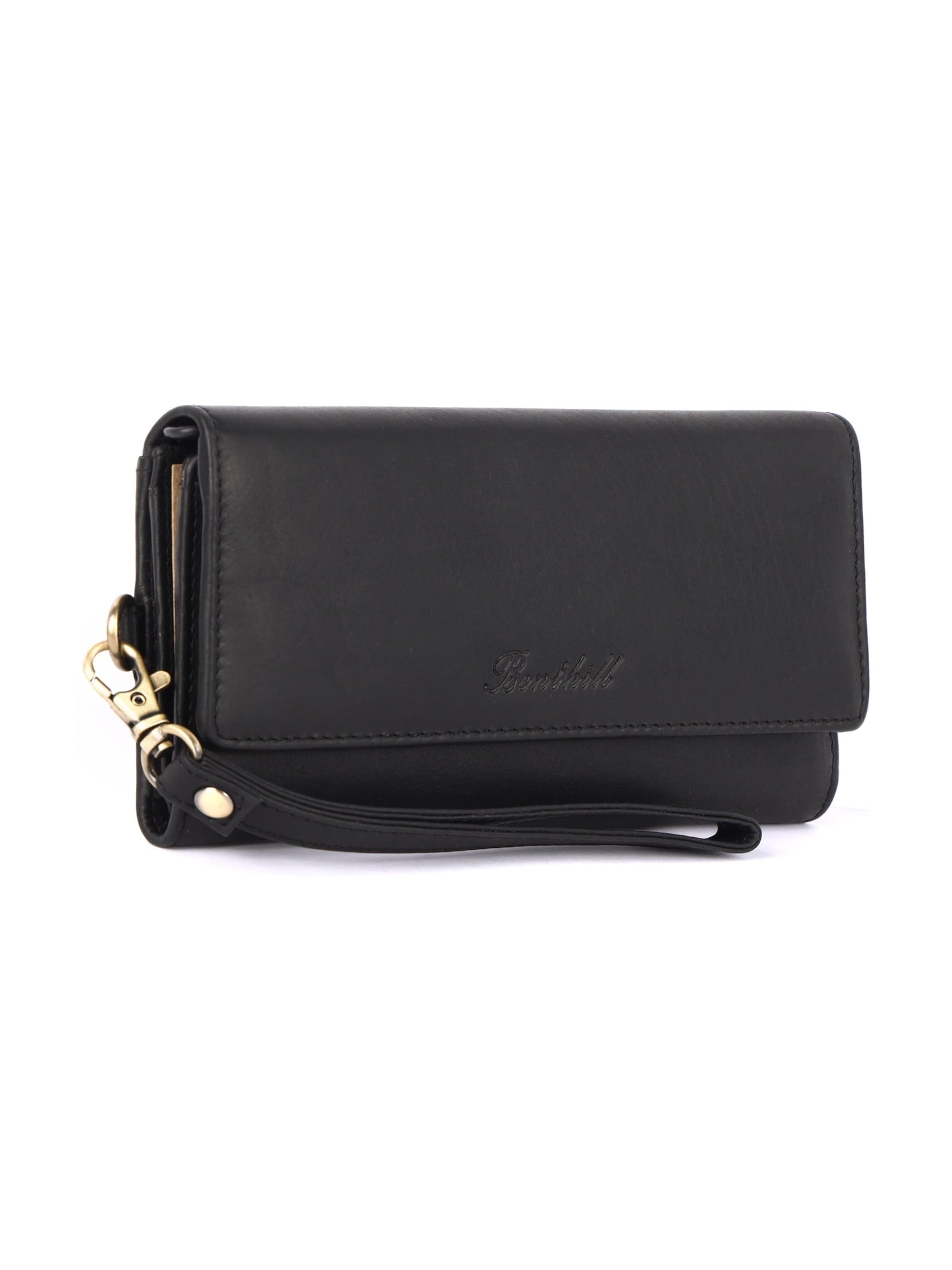 Benthill Portemonnaie‌‌‌‌‌‌ in Schwarz: Vorderseite