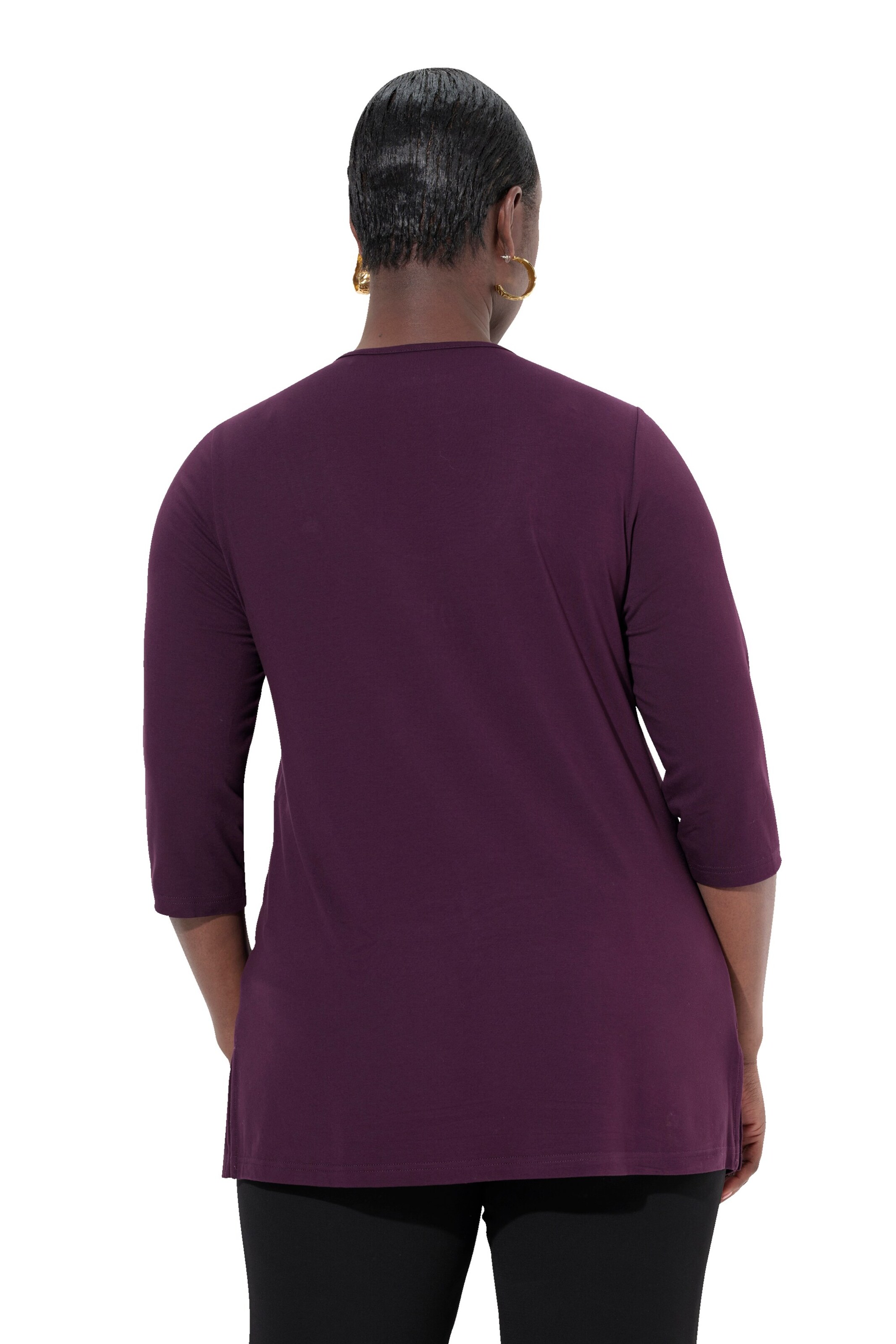 Ulla Popken Shirt in Lila