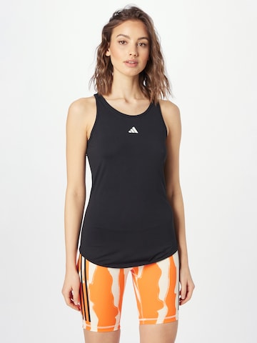 ADIDAS PERFORMANCE Sports Top 'Aeroready Train Essentials -Fit ' in Black: front