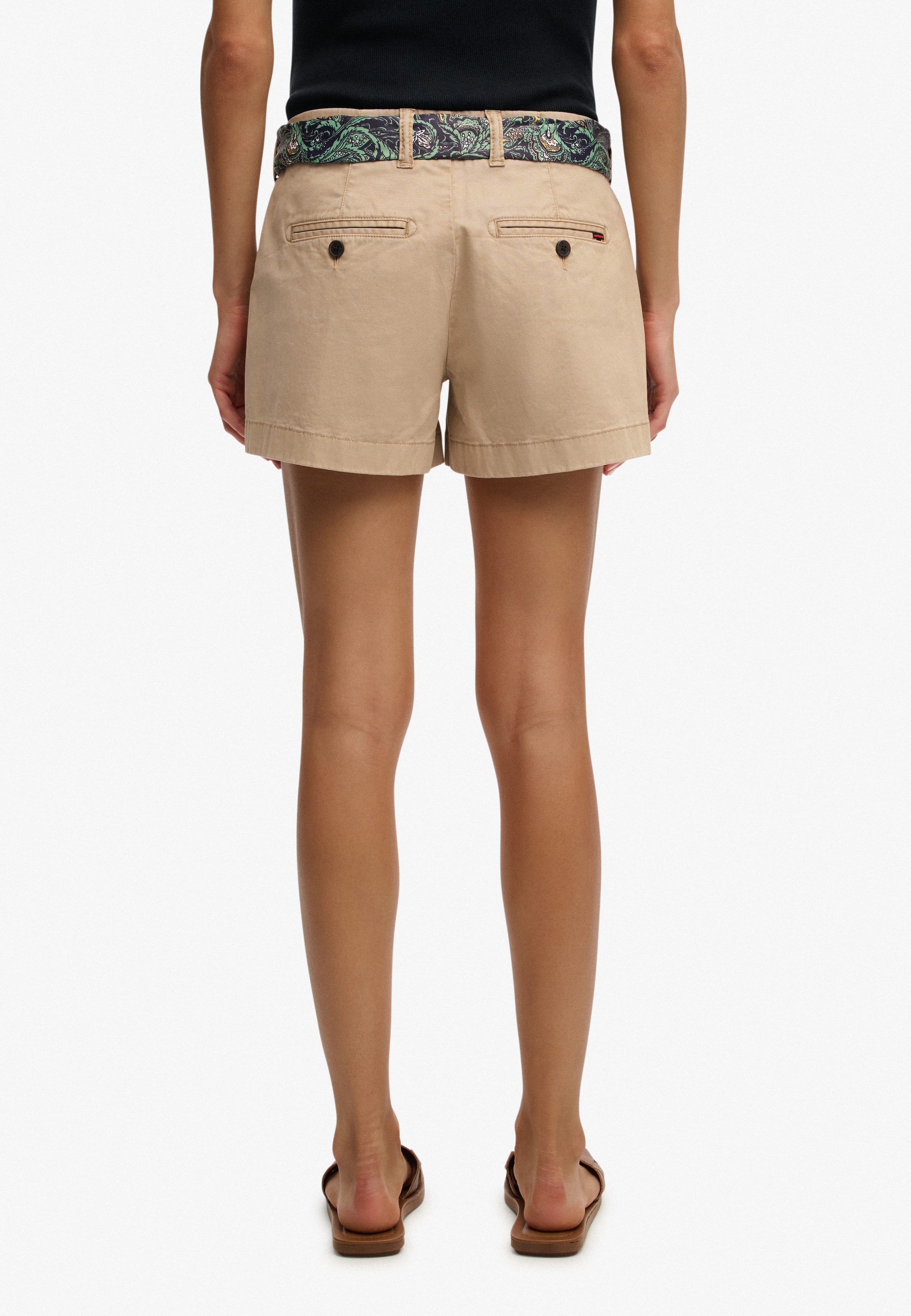 Coupe slim Pantalon chino 'Classic' Superdry & Co en beige