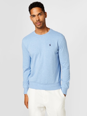 T-Shirt Polo Ralph Lauren en bleu : devant