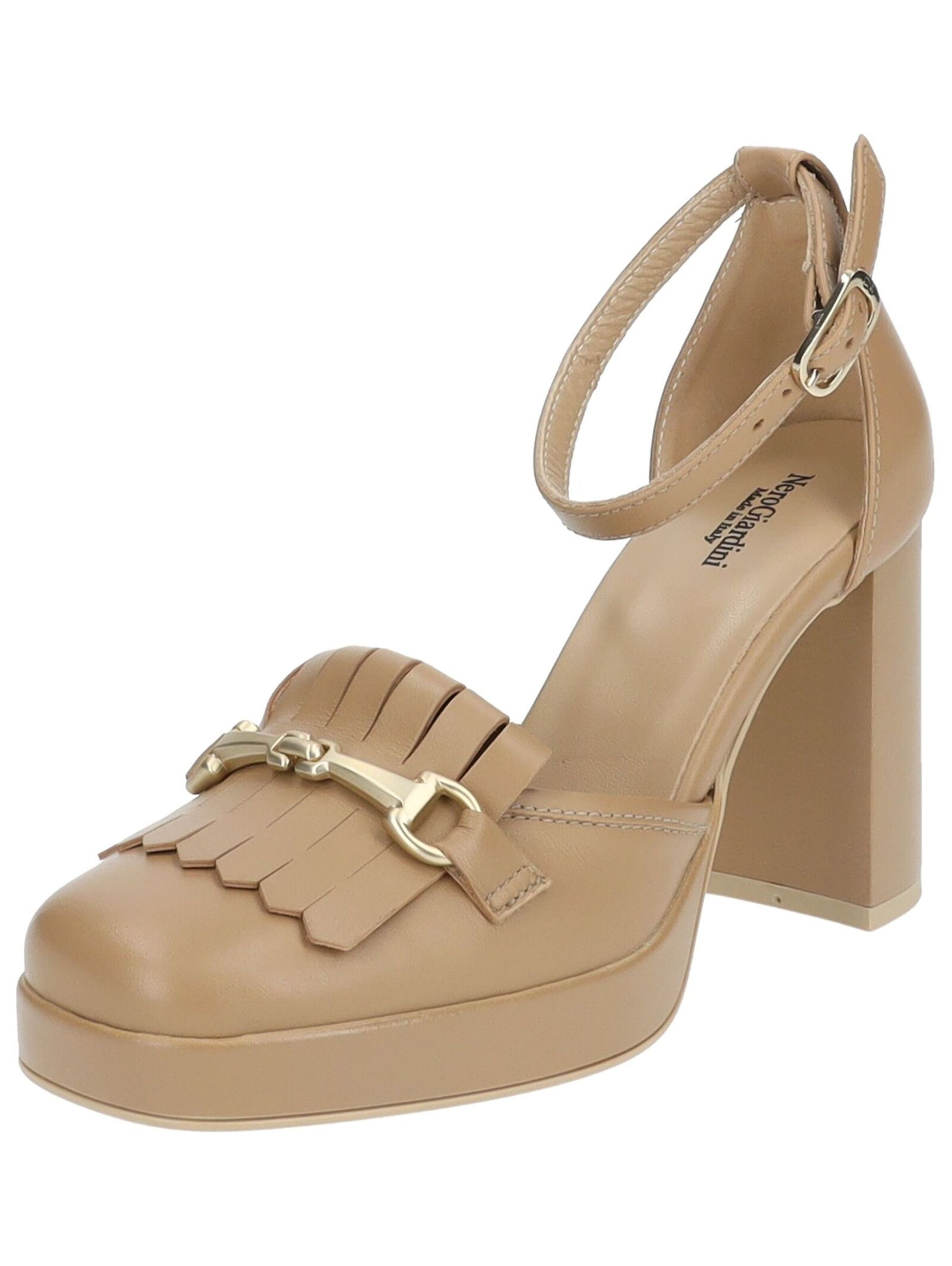 Escarpins Nero Giardini en marron : devant