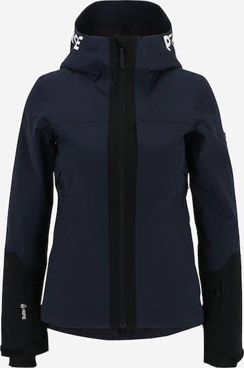 PEAK PERFORMANCE Veste outdoor en bleu foncé / noir, Vue avec produit