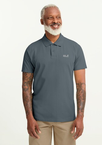 JACK WOLFSKIN Shirt in Grey: front