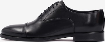 Kazar Lace-Up Shoes in Black: front