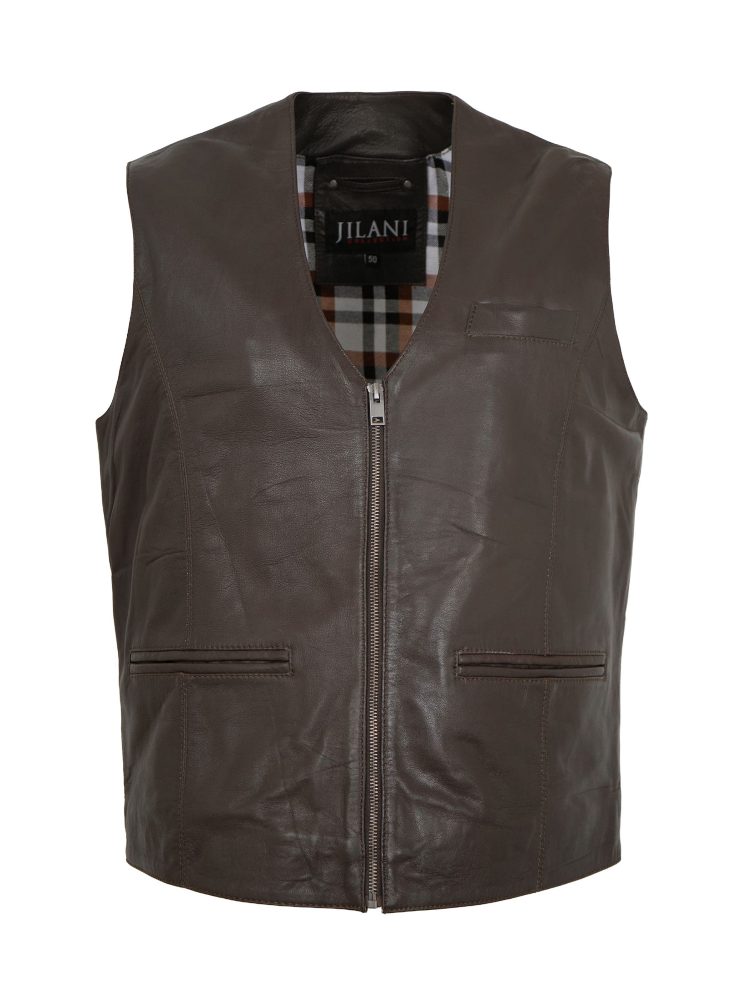 Jilani Vest 'Prospo' in Brown: front