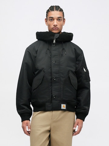 Carhartt WIP Kurtka przejściowa 'Hd Oltera' w kolorze czarny: przód