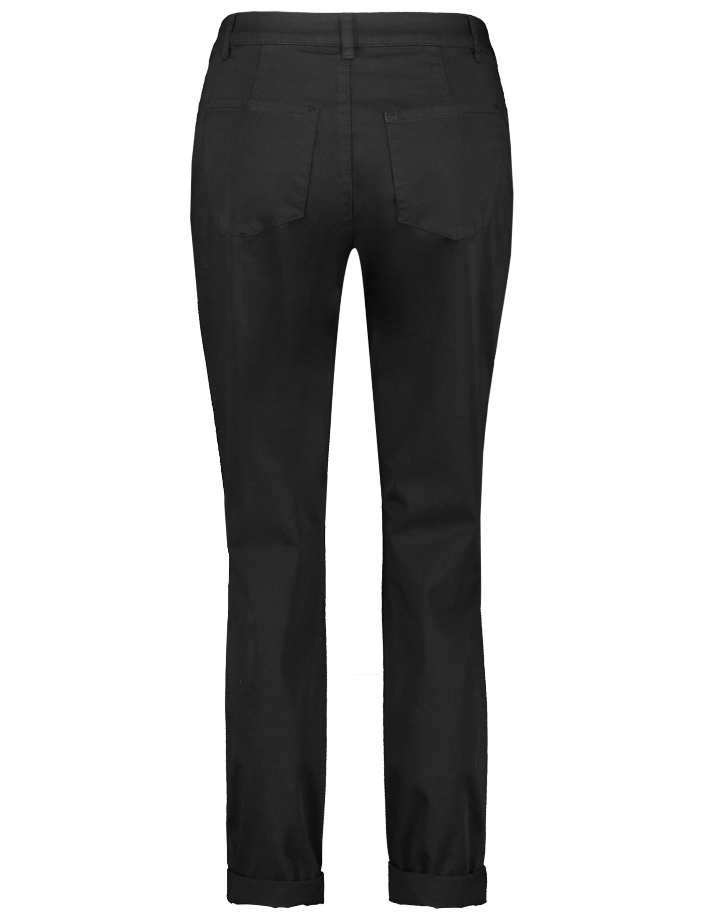 TAIFUN Regularen Chino hlače | črna barva