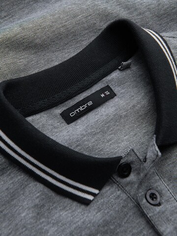 Ombre Shirt in Grijs