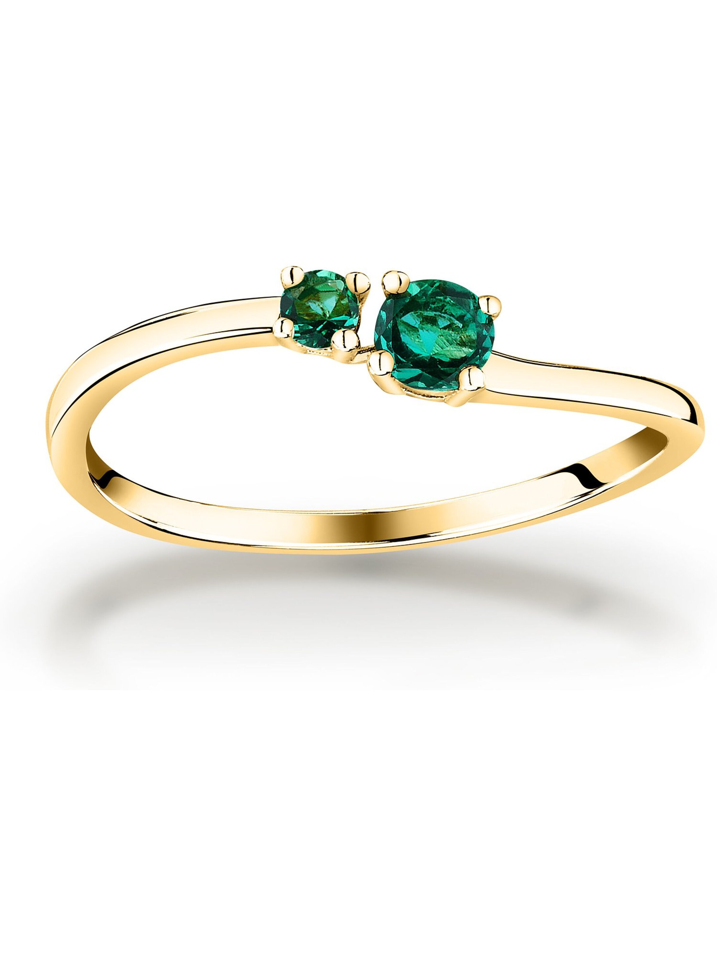 Live Diamond Ring in Green