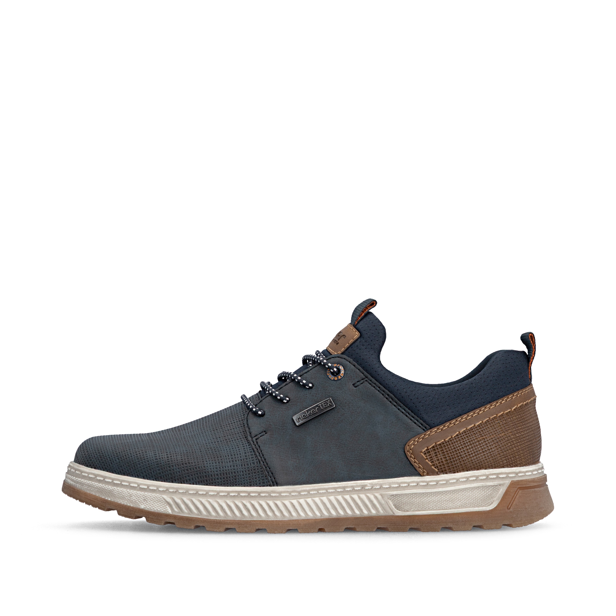 Chaussure à lacets Rieker en bleu