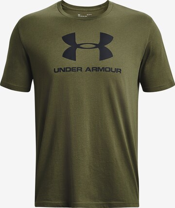 T-Shirt fonctionnel UNDER ARMOUR en vert : devant