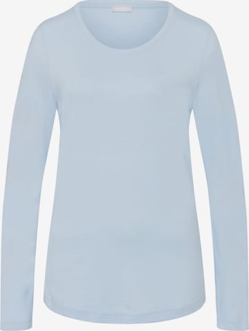 Hanro Slaapshirt in Blauw: voorkant