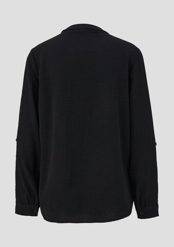 QS Blouse in Black: back