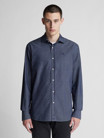 North Sails Regular fit Button Up Shirt in Blue: front