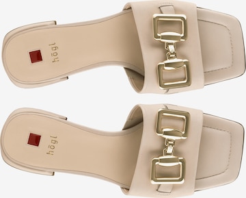 Högl Mules 'Florence' in Beige