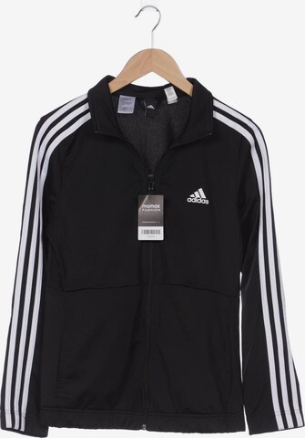 ADIDAS PERFORMANCE Sweatshirt & Zip-Up Hoodie in M in Black: front