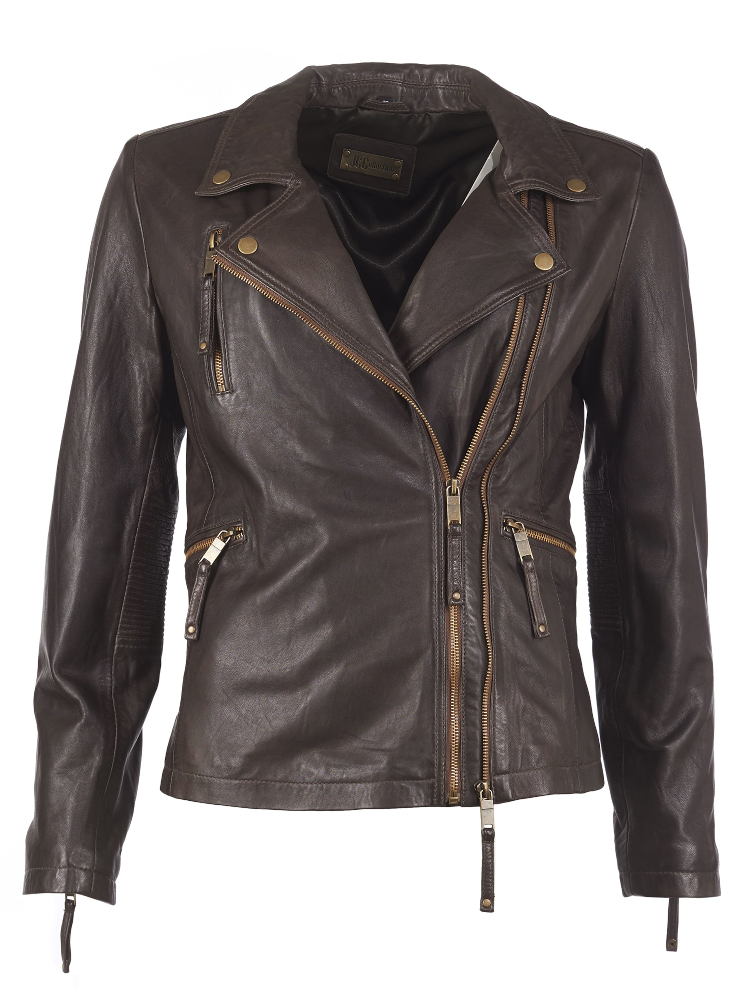 JCC Tussenjas in Bruin: voorkant