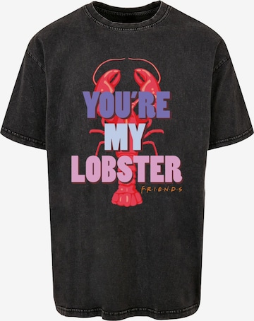 T-Shirt 'Friends - My Lobster' ABSOLUTE CULT en noir : devant