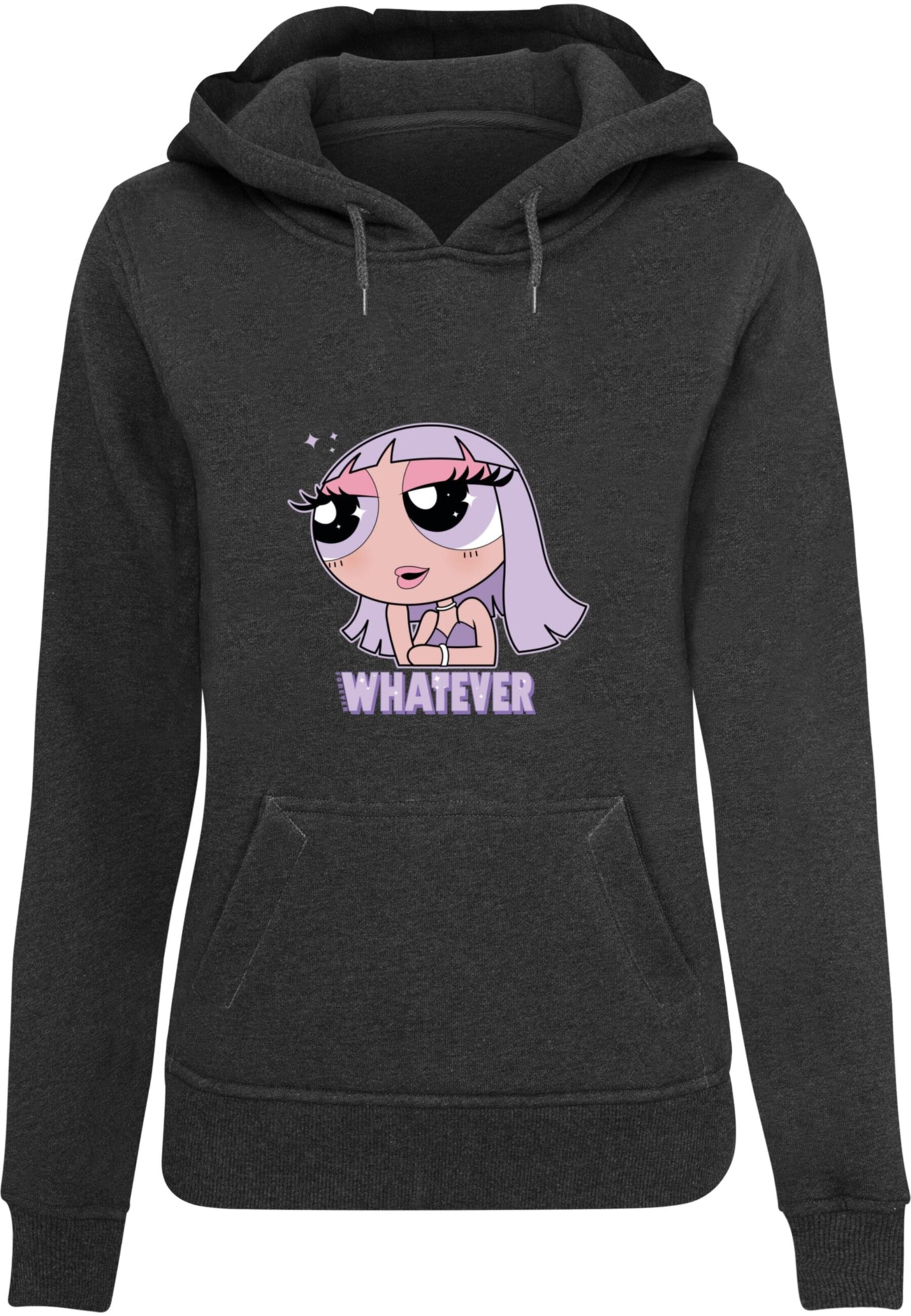 Mister Tee Mikina 'Forever Whatever' – šedá: přední strana