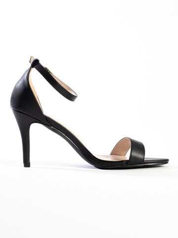 Celena Sandalen met riem 'Celia' in Zwart