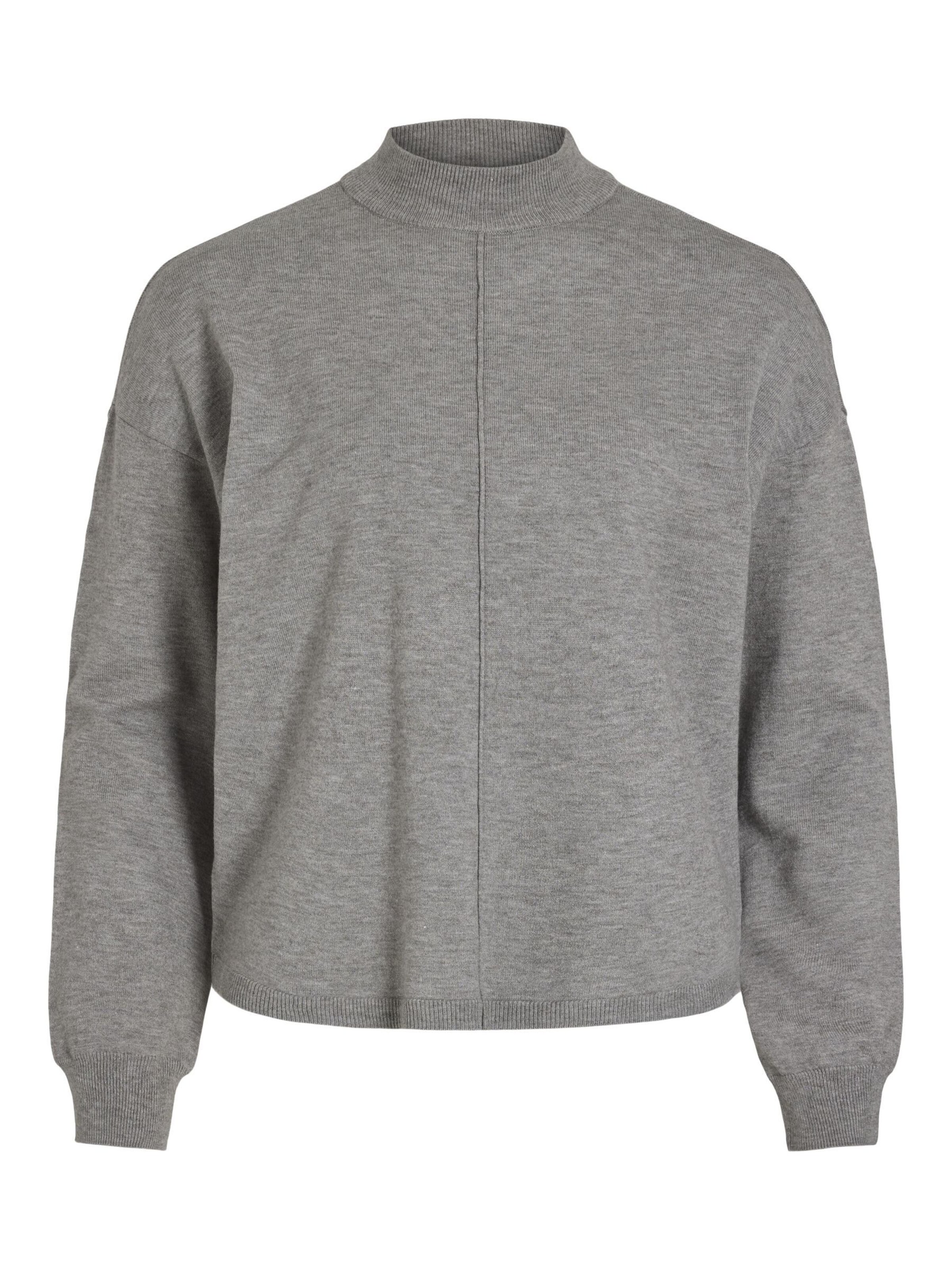 VILA Pull-over en gris, Vue avec produit