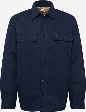 Nudie Jeans Co - Regular Fit Camisa 'Glenn' em azul: frente