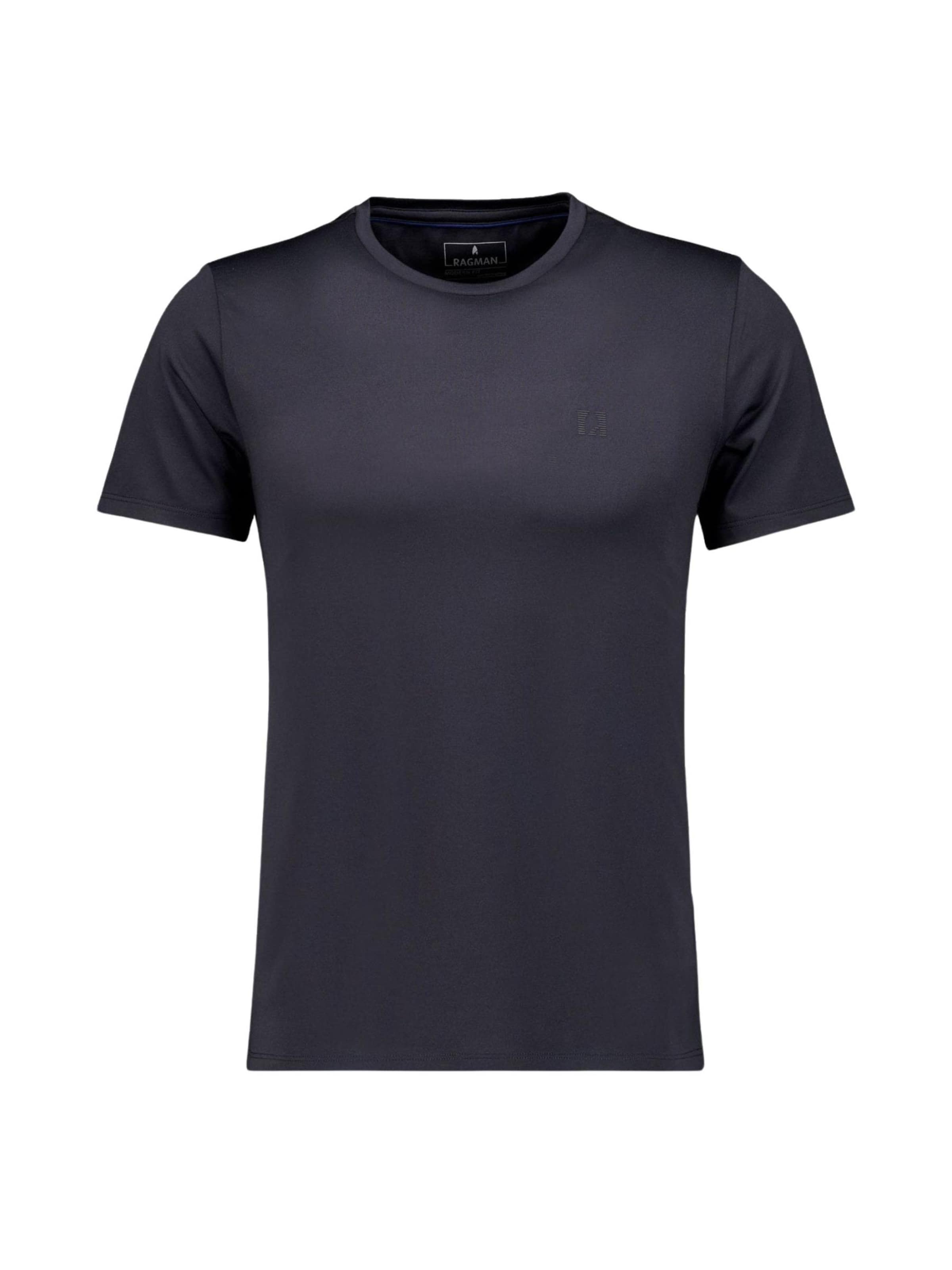 Ragman - Camiseta 'RAGMAN T-SHIRT M/M T-SHIRT' en negro: frente