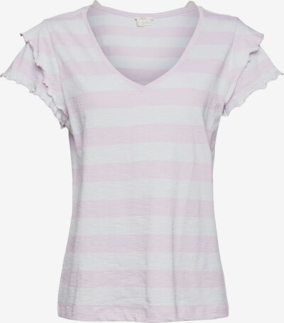 ESPRIT Shirt in de kleur Lila / Wit, Productweergave