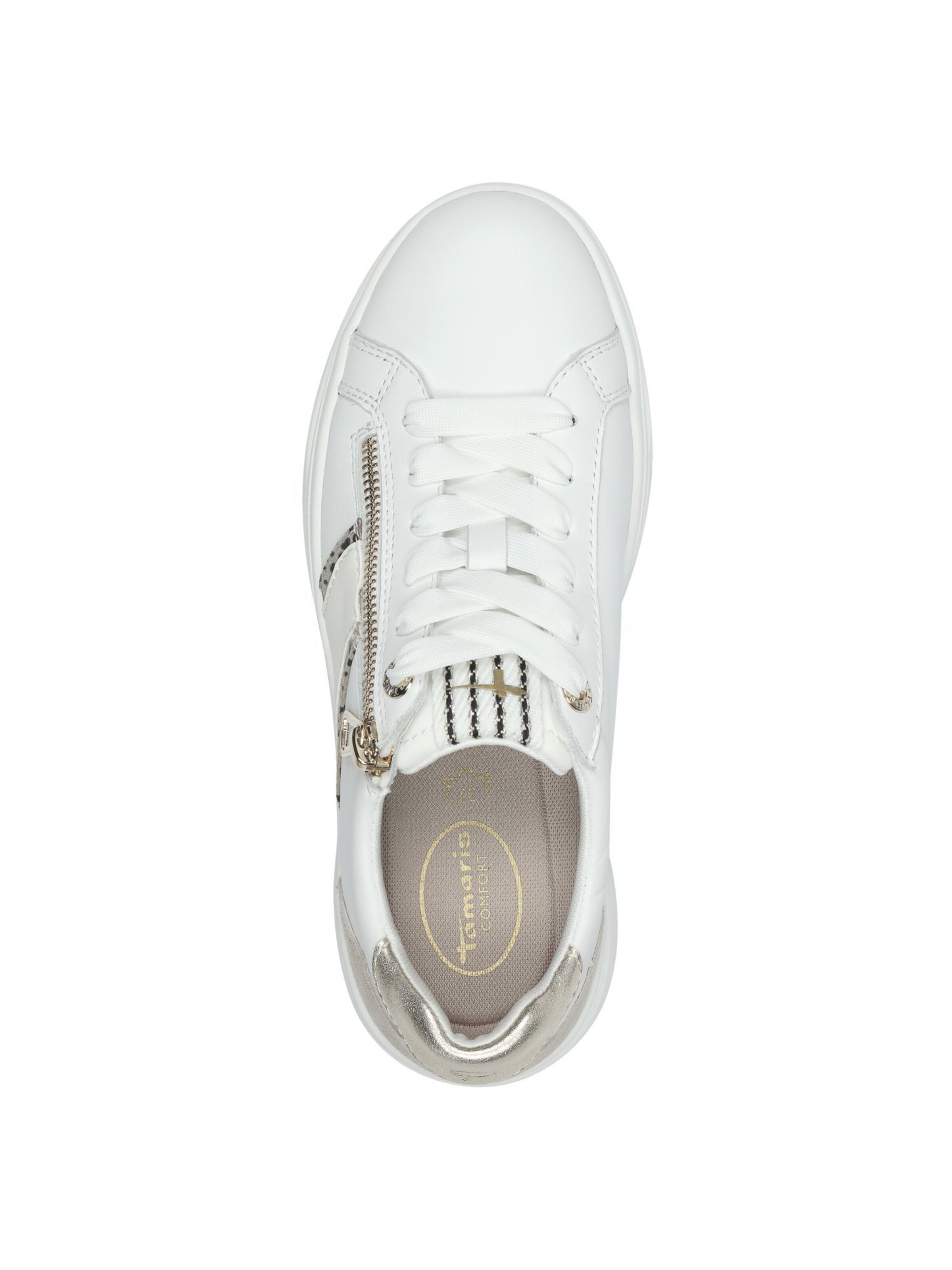 Baskets basses Tamaris en blanc