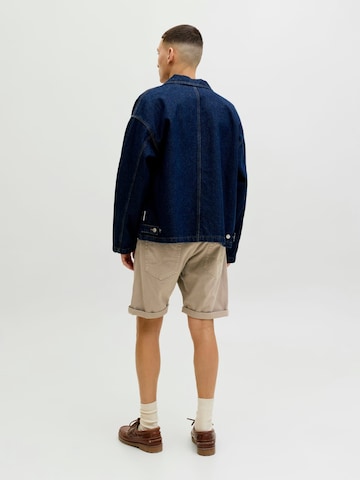 JACK & JONES Szabványos Nadrág 'Rick' - bézs