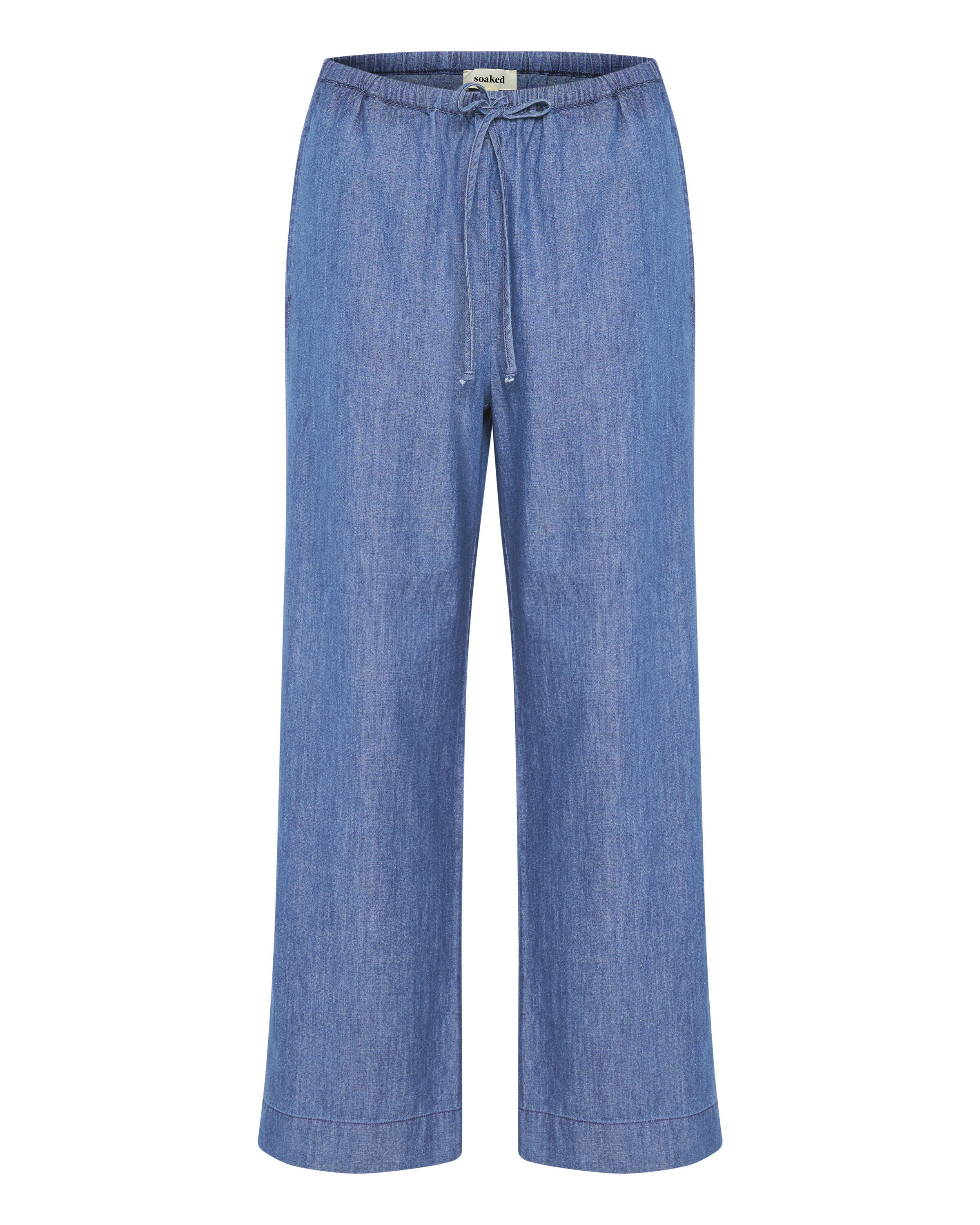 Loosefit Jean 'Chamy Faustina' SOAKED IN LUXURY en bleu : devant