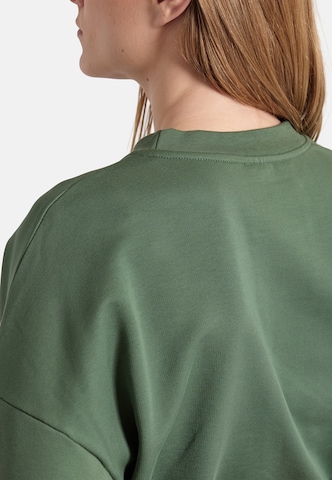 Bluză de molton 'OVERSIZED' de la ARENA pe verde