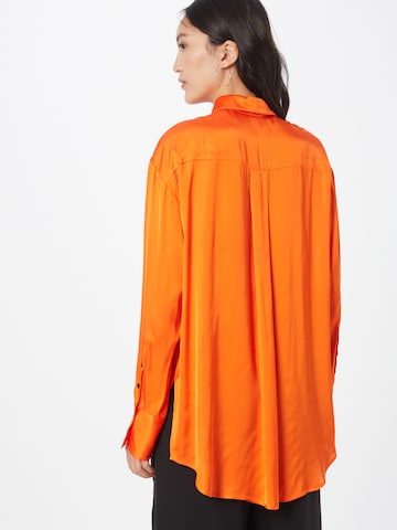 Camicia da donna 'Jenka' di Birgitte Herskind in arancione