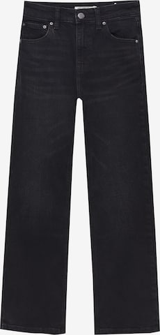 Pull&Bear Flared Jeans i svart: framsida