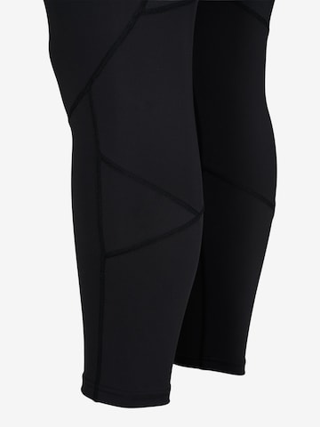 Active by Zizzi Skinny Leggings 'ACASSY' in Zwart