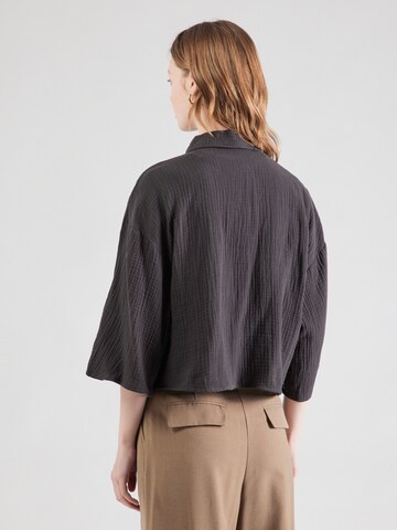 JDY Bluse 'JDYTHEIS' in Grau