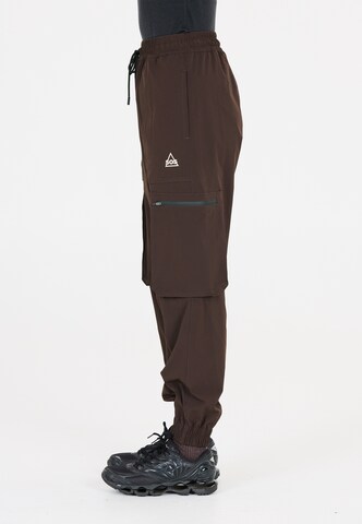 SOS Tapered Sports trousers 'Salonga' in Brown