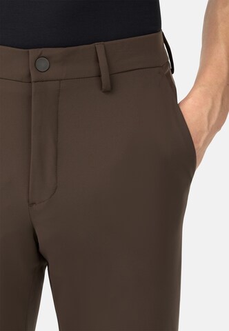 Slimfit Pantaloni di Boggi Milano in marrone