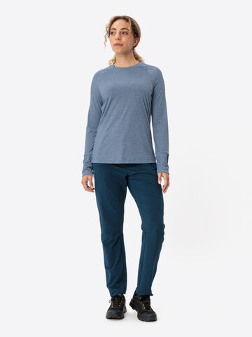 VAUDE Functioneel shirt 'Skomer III' in Blauw