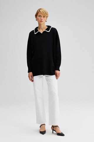 Touche Prive Pullover in Schwarz