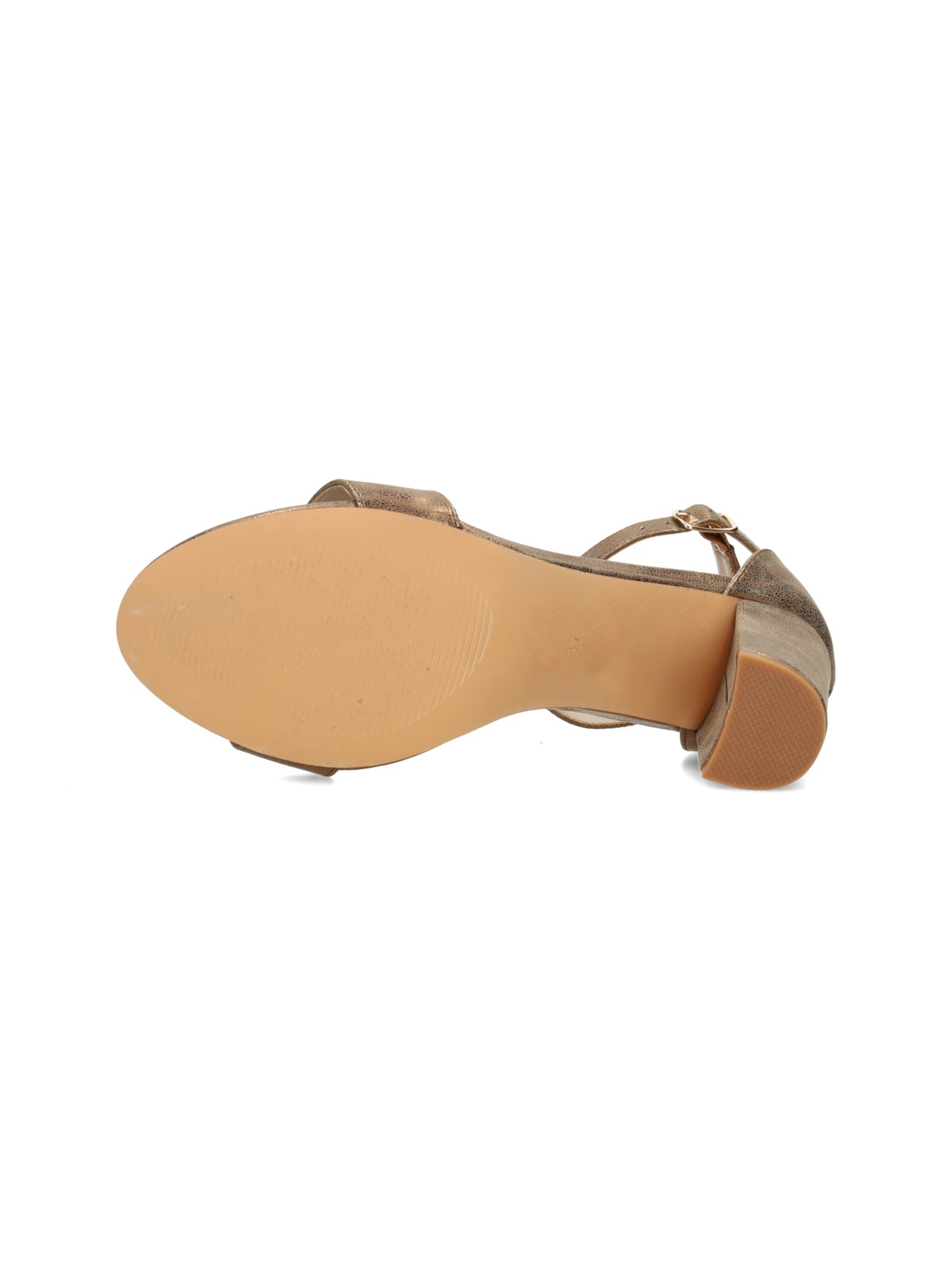Sandales à lanières 'Laurie' POSH by Poelman en bronze
