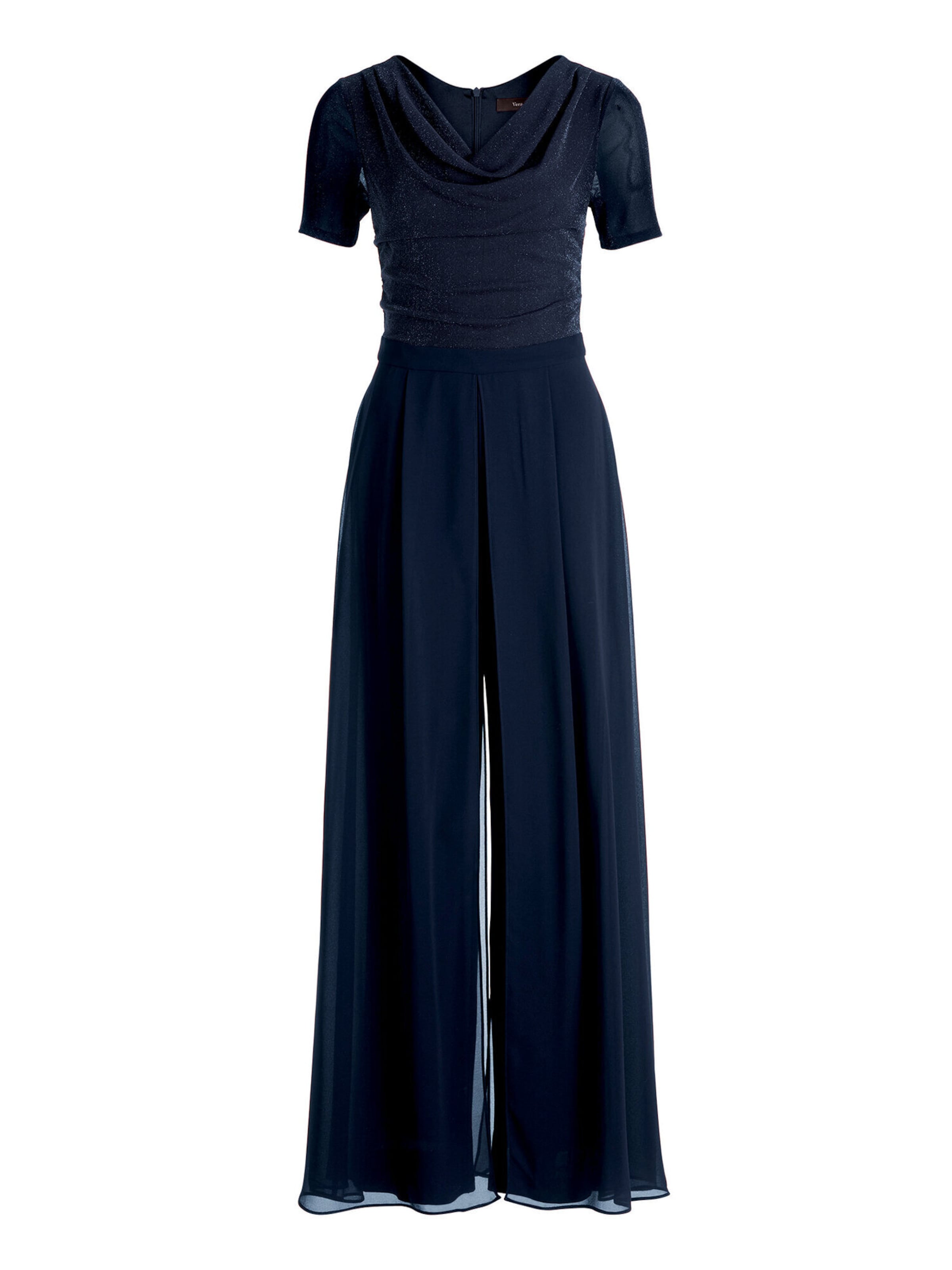 Vera Mont Jumpsuit in Blauw: voorkant