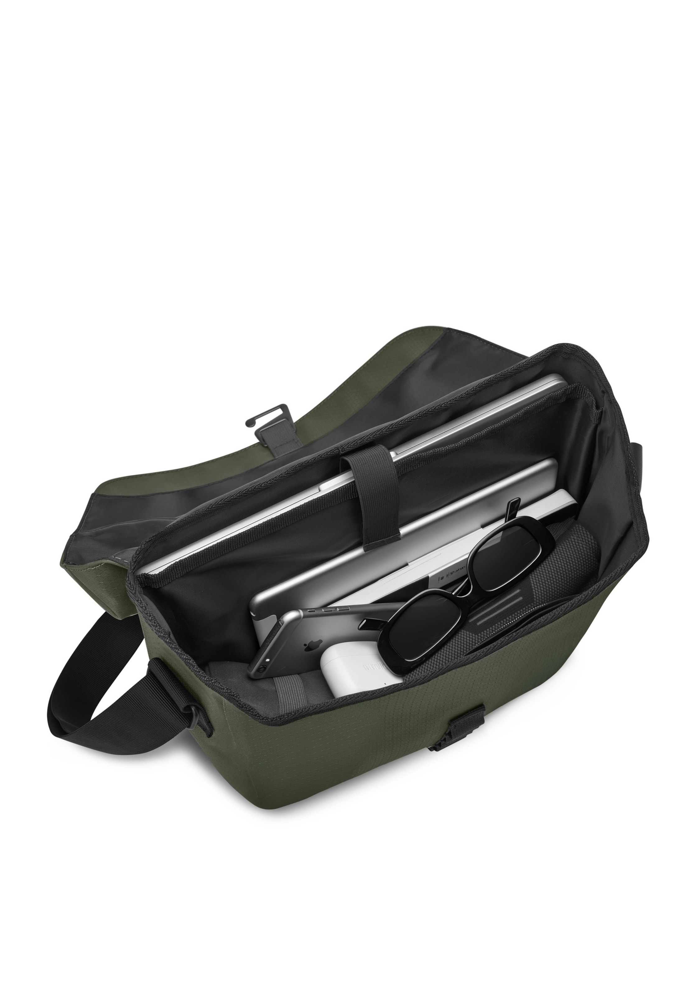 Messenger Gaston Luga en vert