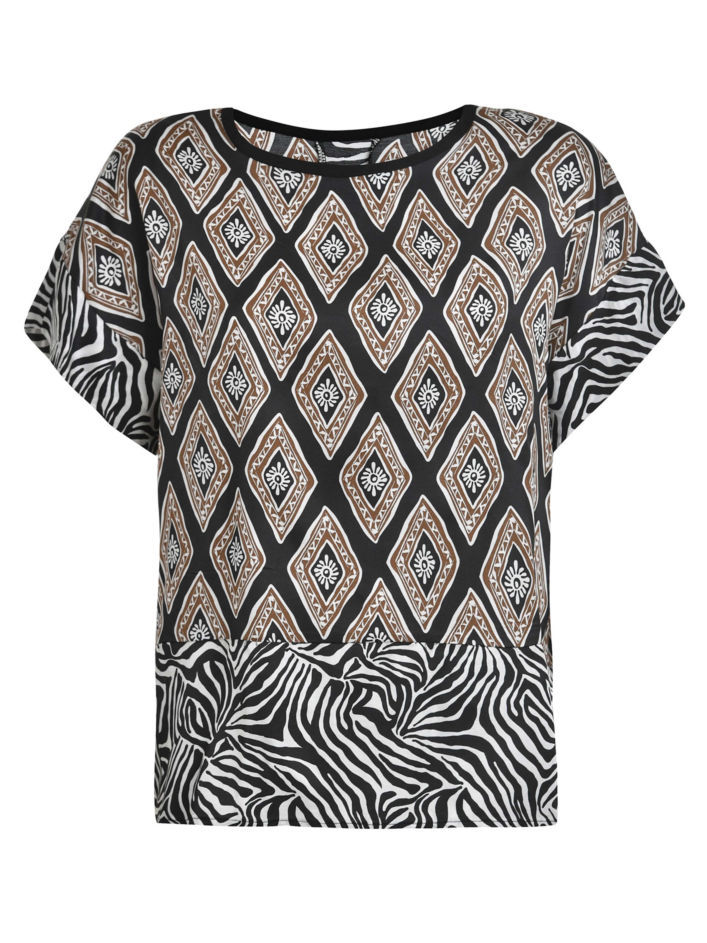 DEHA Bluse in Schwarz: Vorderseite