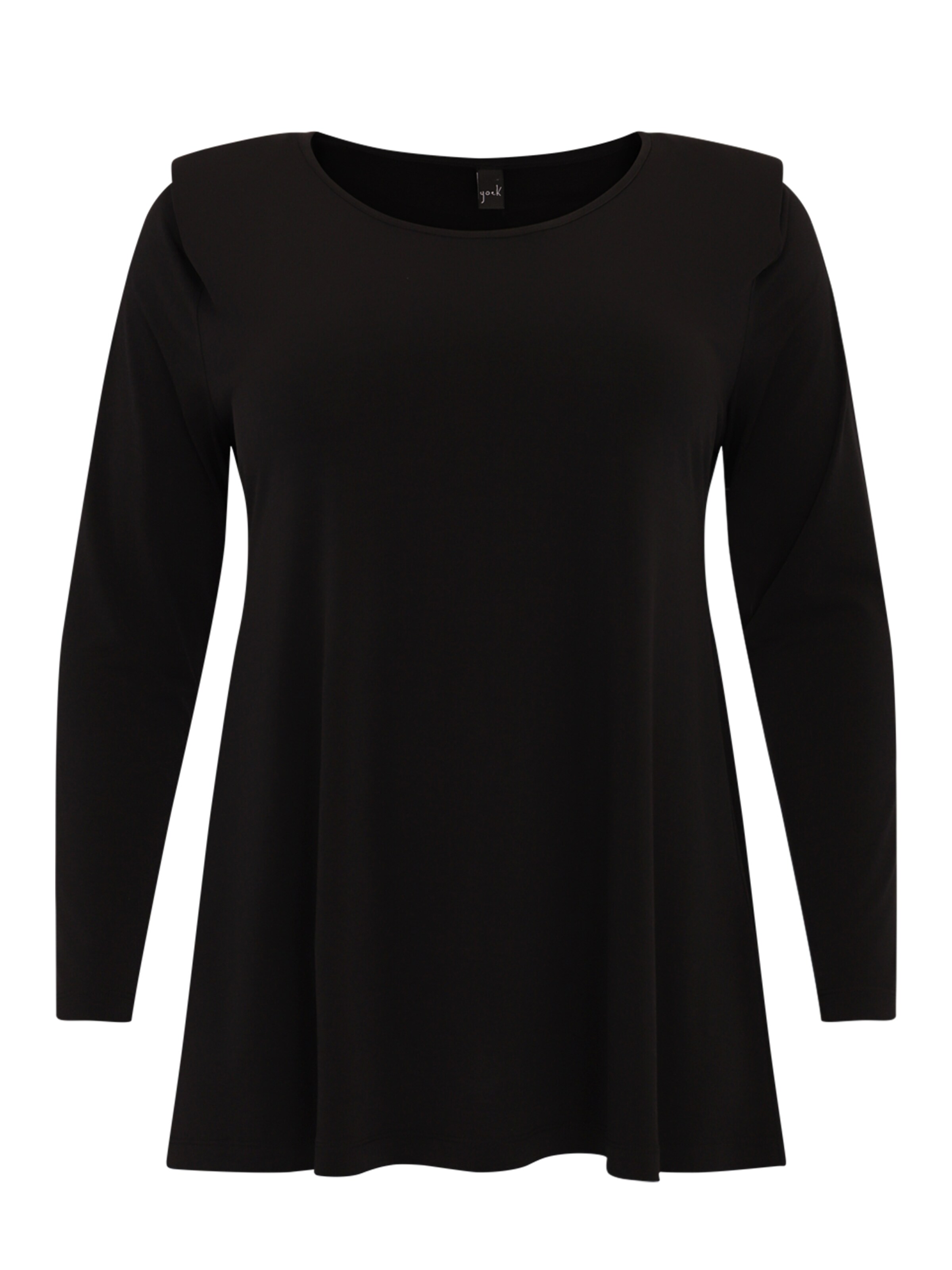 YOEK Shirt in Black: front