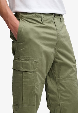Superdry & Co Baggy Cargobroek in Groen