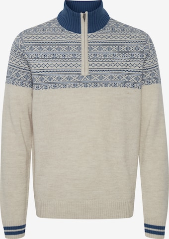 Pull-over BLEND en beige : devant