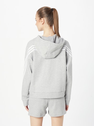 Giacca di felpa sportiva 'Future Icons 3-Stripes ' di ADIDAS SPORTSWEAR in grigio