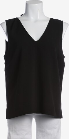 GANNI Top / Seidentop L in Schwarz: Vorderseite